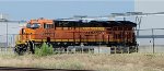 BNSF 3660 A Undelivered ET44ACH Tier 4 Locomotive Sits on the 250 Ton Transfer Dolly As The Wabtec Technicians Prepare Her For Her Delivery to The BNSF Railway!!!:))))